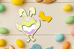 Easter Egg Chicken Wings Puzzle SVG Kid Game Laser Child Product Image 2