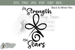 Witchy Protection Sigil SVG PNG | Gothic Strength Symbol Product Image 1