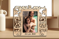 SVG Safari You and Me Frame Photo Picture Love Romantic Gift Product Image 3