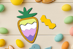 Puzzle Carrot Easter Kid Game Laser SVG Child Holiday Gift Product Image 2
