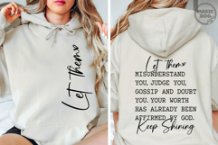 Let Them Christian Quote|Faith-Based Saying| Inspirational Product Image 2