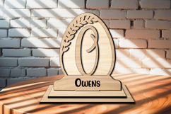 SVG Letter O Monogram Easter Family Gift Alphabet Home Decor Product Image 2