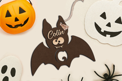 SVG Letter C Halloween Laser Ornament Alphabet Tag Monogram Product Image 2