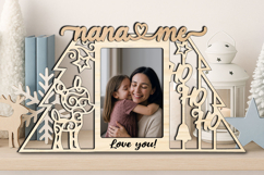 SVG Ho-Ho-Ho Deer Christmas Nana &amp; Me Pic Frame Appreciation Product Image 2