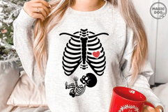 Skeleton Halloween Pregnancy|Halloween Maternity|Fall Mama Product Image 2