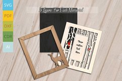 Angel Cathedral Church Cross Memorial Remembrance SVG Frame Product Image 2
