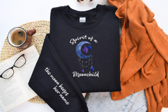 Witchy boho Spirit of a Moonchild PNG Product Image 3