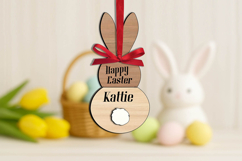 Laser SVG Easter Money Holder Gift Bunny Ears Present Home Product Image 2