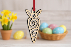 SVG Easter Carrot Holiday Ornament Cool Pattern Present gift Product Image 2