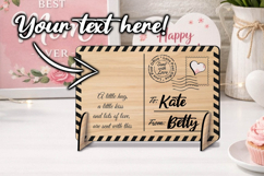 SVG Happy Mother's Day Post Card Present Laser Gift Custom Product Image 2