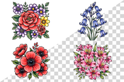 Flower Doodle | floral spring bloom botanical garden wild Product Image 2