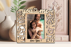 SVG You and Me Frame Photo Love Romantic Gift Africa Animals Product Image 2