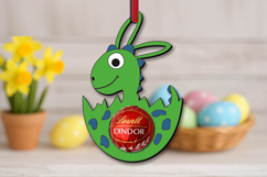 Dino Easter Candy Holder SVG Laser Bonbon Present Gift Product Image 2