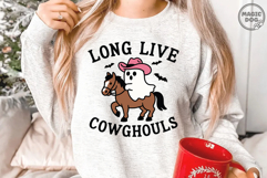 Long Live Cowghouls|Halloween Rodeo|Western Halloween Ghost Product Image 2