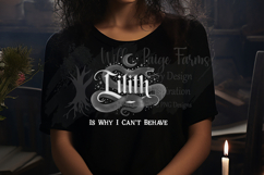 Gothic Witch | Lilith Is Why I Can’t Behave | Snake Lilith Product Image 2