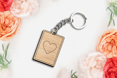 SVG Custom Happy Valentine Day Key Chain Romantic Love Gift Product Image 2