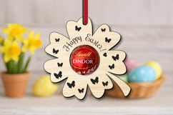 Kids Easter Candy Holder Flowers SVG Butterflies Laser Gift Product Image 2