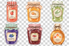 Handmade Fruit Jam &amp; Syrup | Apple Kiwi Lime Honey Maple PNG Product Image 2