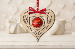 Intricate Love Heart Candy Holder SVG Valentine Laser Gift Product Image 3