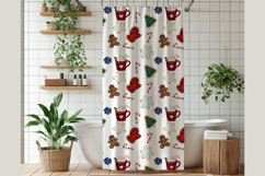 6 Christmas Seamless Patterns | digital paper | tumblers Product Image 3