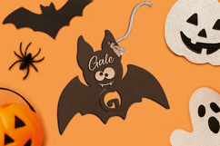 Letter G Tag SVG Halloween Laser Alphabet Ornament Monogram Product Image 2