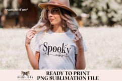 Spooky Vibes Halloween Sublimation PNG Product Image 2