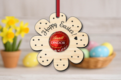 Easter Candy Holder SVG Flower Kids Laser Present Gift Heart Product Image 2