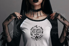 Witch Design Bundle-Goth sayings- Hand-Drawn PNG SVG Designs Product Image 2