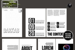 Darkably Magazine Template | 32 Pages INDD Product Image 2