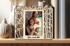 SVG Autumn You and Me Frame Photo Picture Love Romantic Gift Product Image 2