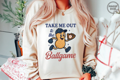 Take Me Out To The Ballgame|Baseball Game Day|Sport Baseball Product Image 2