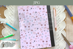 Coquette Composition Notebook Cover Printable Bundle Product Image 7