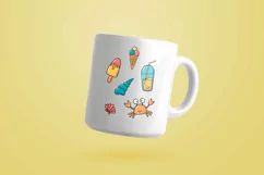35 SUMMER stickers EPS | PNG | JPG Product Image 2