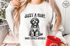 Just A Girl Who Loves Doodle|Goldendoodle Dog| Doodle Mom Product Image 2