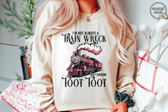 I&#039;m Not Always A Train Wreck Just Kidding Toot|Mental Health Product Image 2
