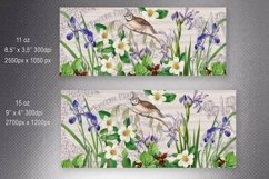 Vintage Flowers Mug Sublimation Bundle | 11oz &amp; 15oz Wrap Product Image 5