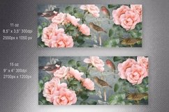 Flower Mug Sublimation|Vintage Flowers Mug Wrap 11oz &amp; 15oz Product Image 2