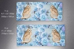 Vintage Owl Mug Sublimation Bundle | 11oz &amp; 15oz Floral Wrap Product Image 3
