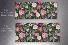 Flower Mug Sublimation | Vintage Floral Mug Wrap 11oz &amp; 15oz Product Image 2