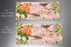 Vintage Flowers Mug Sublimation Bundle | 11oz &amp; 15oz Wrap Product Image 3