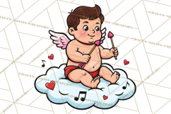 Kids Valentines Day | Cupid PNG File| Love Designs Product Image 4