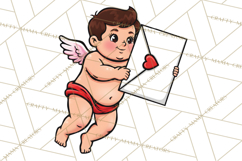Kids Valentines Day | Cupid PNG File| Love Designs Product Image 2