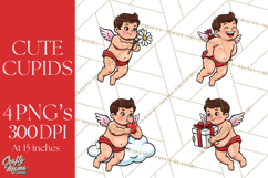 Kids Valentines Day | Cupid PNG File| Love Designs Product Image 1