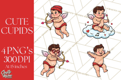 Kids Valentines Day | Cupid PNG File| Love Designs Product Image 1