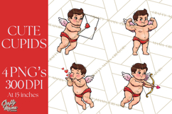 Kids Valentines Day | Cupid PNG File| Love Designs Product Image 1