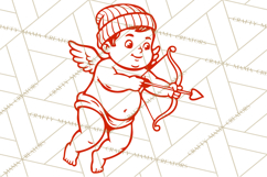 Kids Valentine SVG | Cupid Design | Love PNG Product Image 3