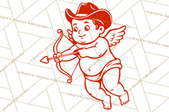 Kids Valentine SVG | Cupid Design | Love PNG Product Image 4