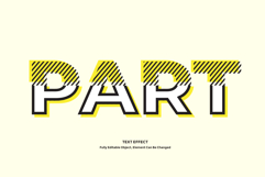 Road Signs Line 3D Text Effect for Illustrator Product Image 1