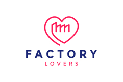 Love Factory Line Minimalist Logo Design Product Image 1