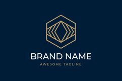 Luxury Monoline Logo Template Product Image 1